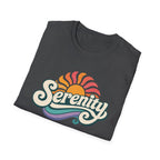 Serenity Retro Recovery Tee – Vintage Sober Lifestyle Shirt