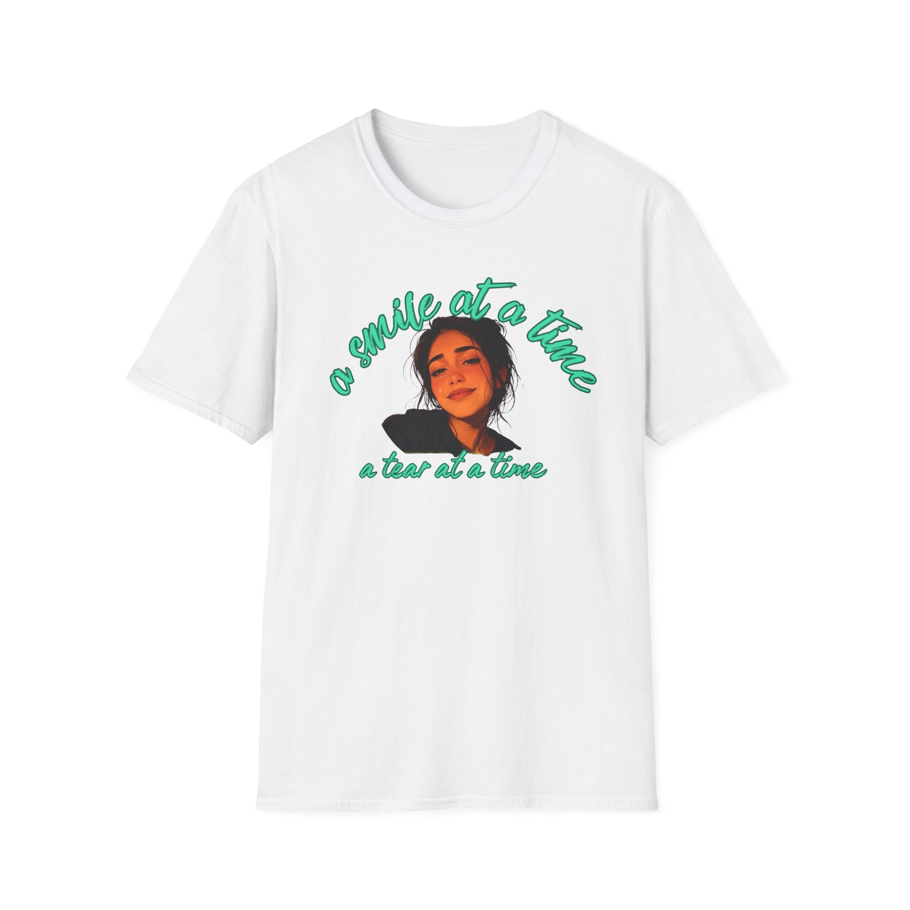 One Smile at a Time, One Tear at a Time – Recovery & Sobriety Shirt – DPR Recovery Tee