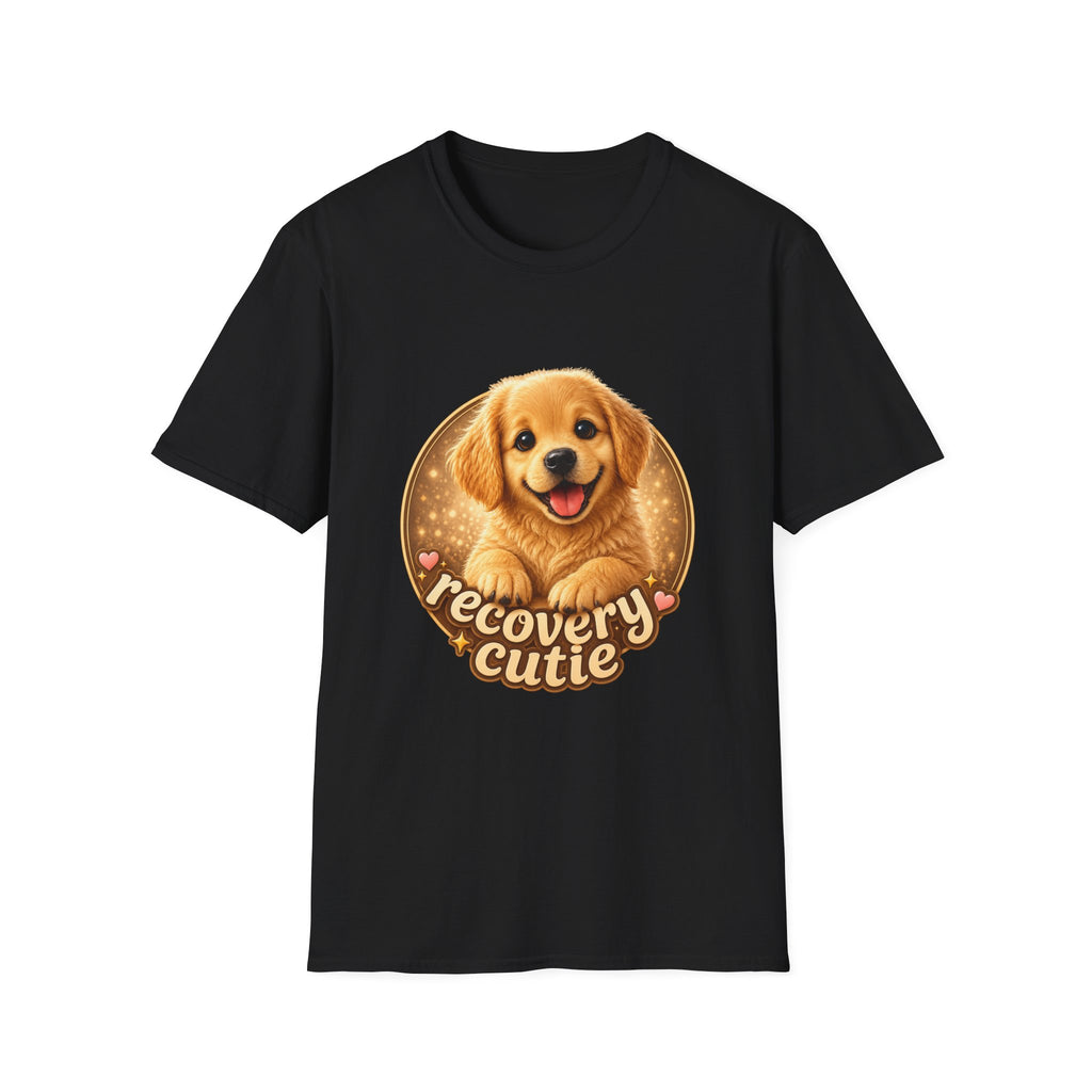Recovery Cutie Puppy Tee – design detail | DPR Recovery Tees