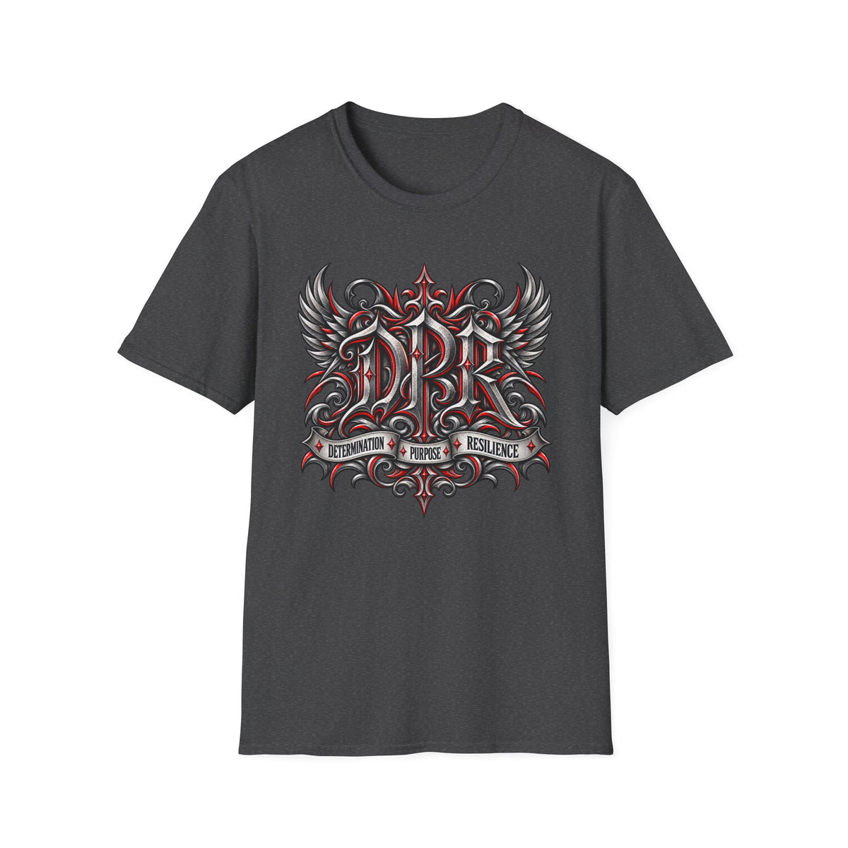 Determination Purpose Resilience T-Shirt – Bold Recovery & Sobriety Tee
