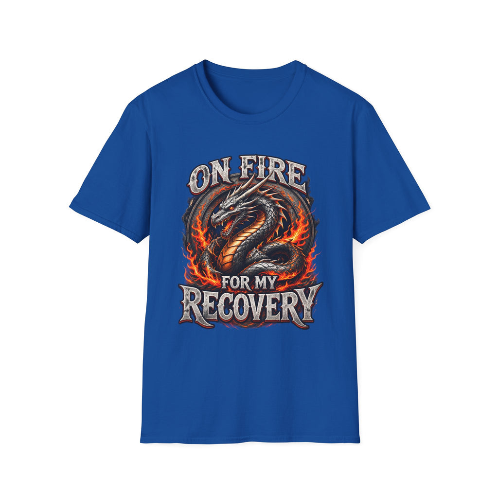 Recovery Forged in Fire Dragon T-Shirt