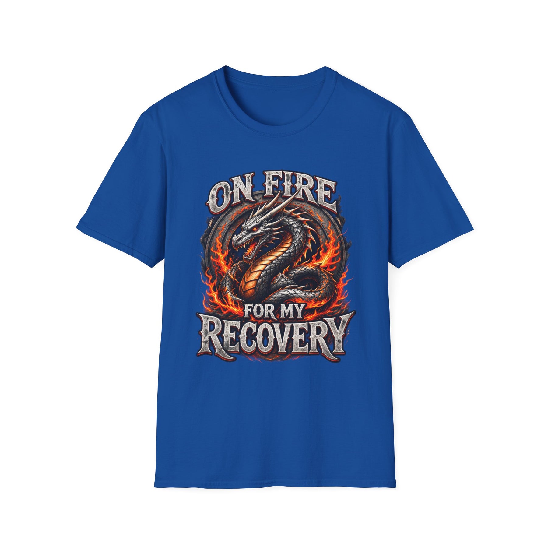 Recovery Forged in Fire Dragon T-Shirt