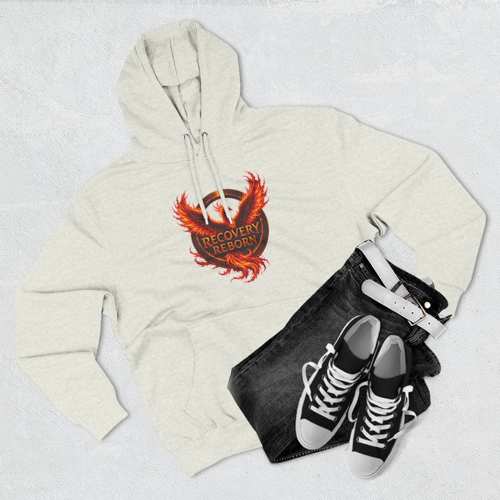 Recovery Reborn Phoenix Hoodie | Rise From the Ashes Sobriety Tee
