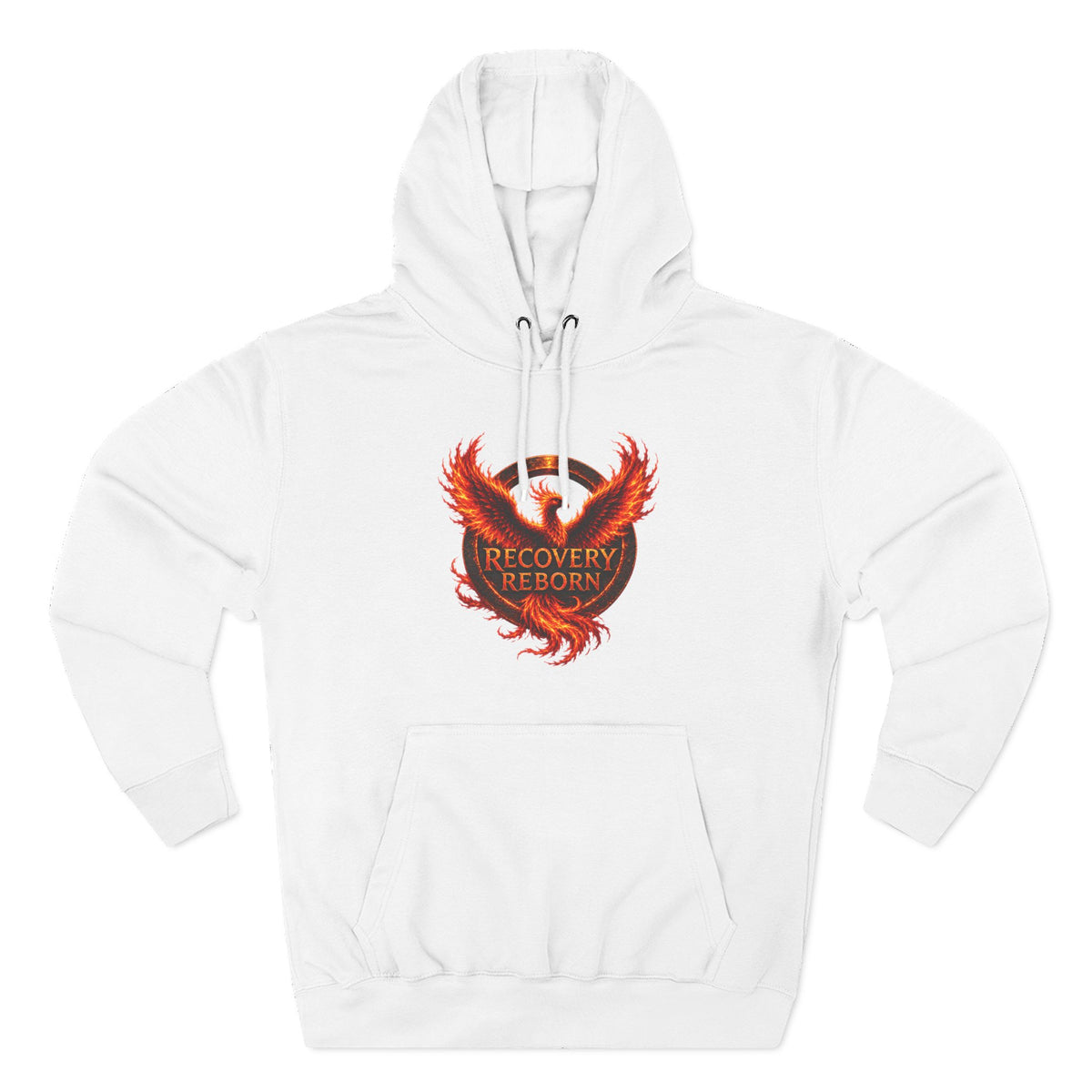 Recovery Reborn Phoenix Hoodie | Rise From the Ashes Sobriety Tee
