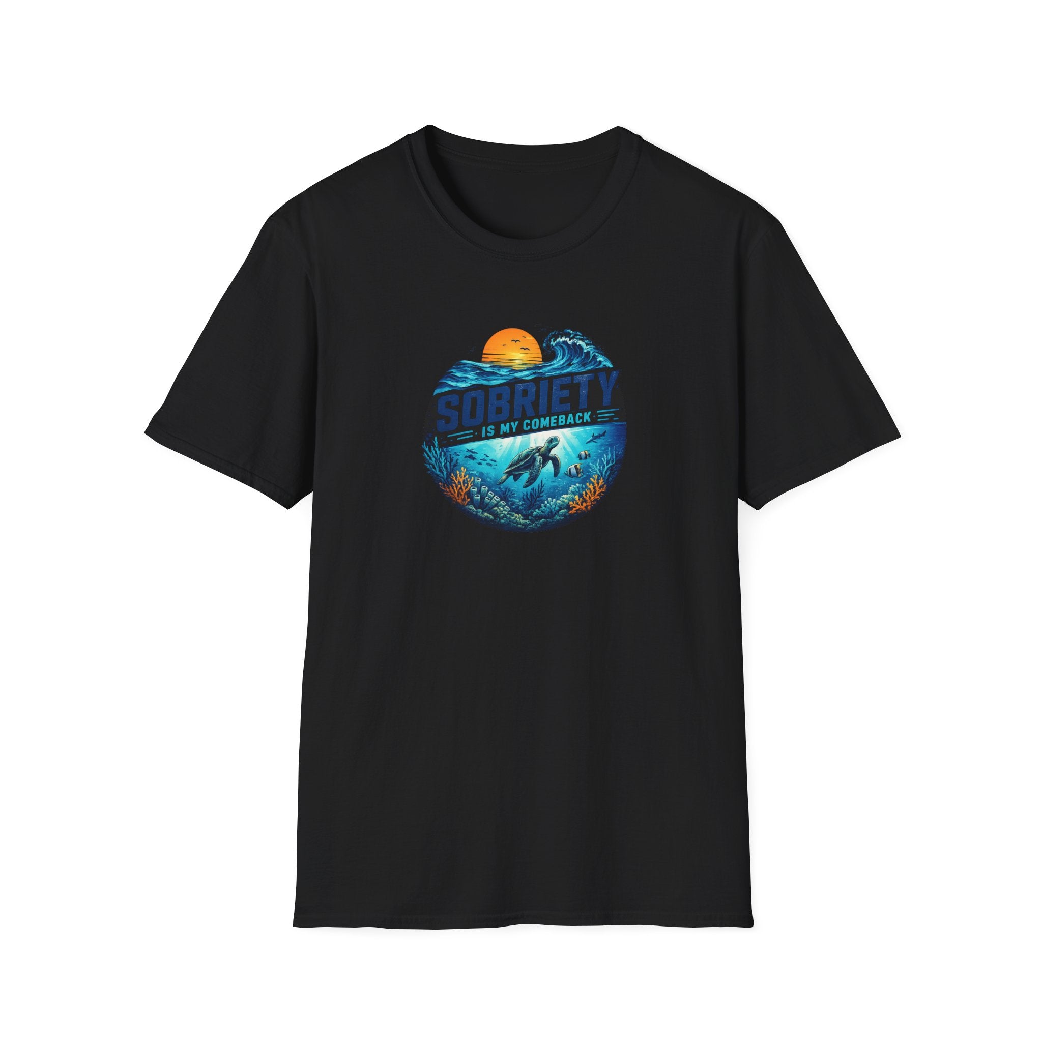 Sobriety Is My Comeback – Ocean Recovery Tee