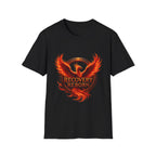 Recovery Reborn Phoenix Tee – design detail | DPR Recovery Tees