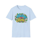 One Day At A Time Sober Floral Tee