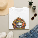 🔥 One Day at a Time Skull Flame Recovery Tee 🔥 – DPR Recovery Tee