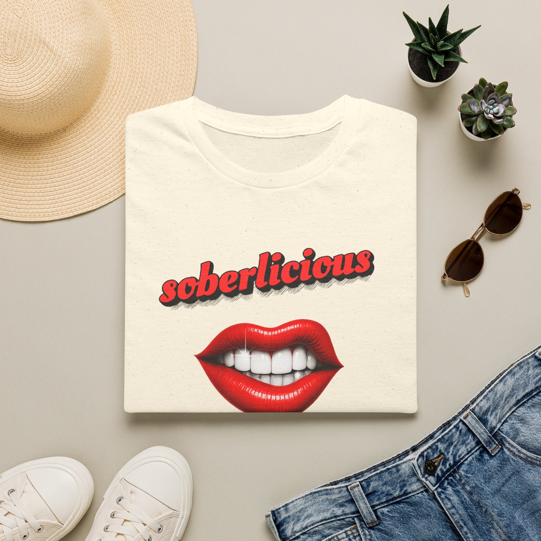 * ON SALE * Soberlicious Glam Recovery Tee