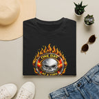 🔥 One Day at a Time Skull Flame Recovery Tee 🔥 – DPR Recovery Tee
