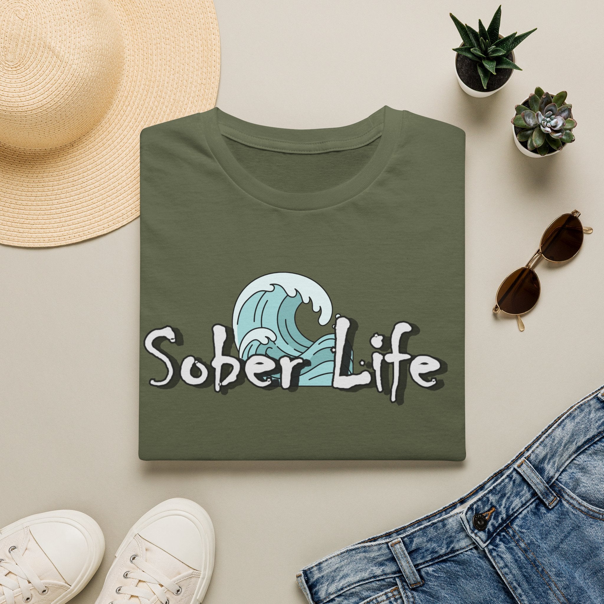 Ride the Sober Wave Tee