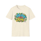 One Day At A Time Sober Floral Tee