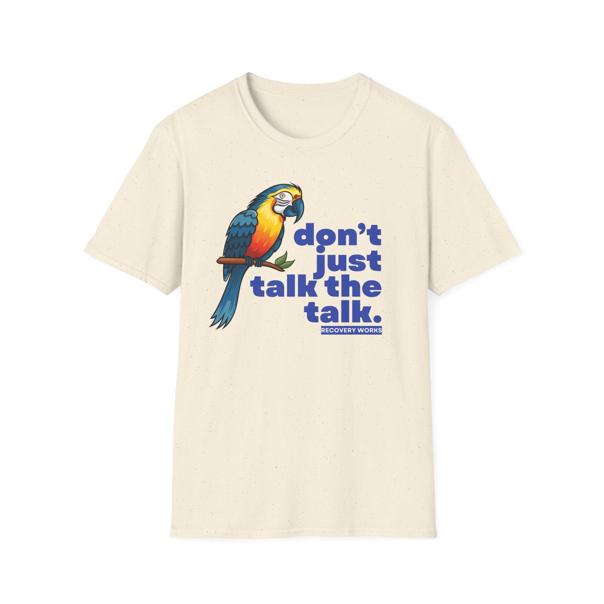 Don’t Just Talk The Talk Recovery Tee – Motivational Sober Shirt