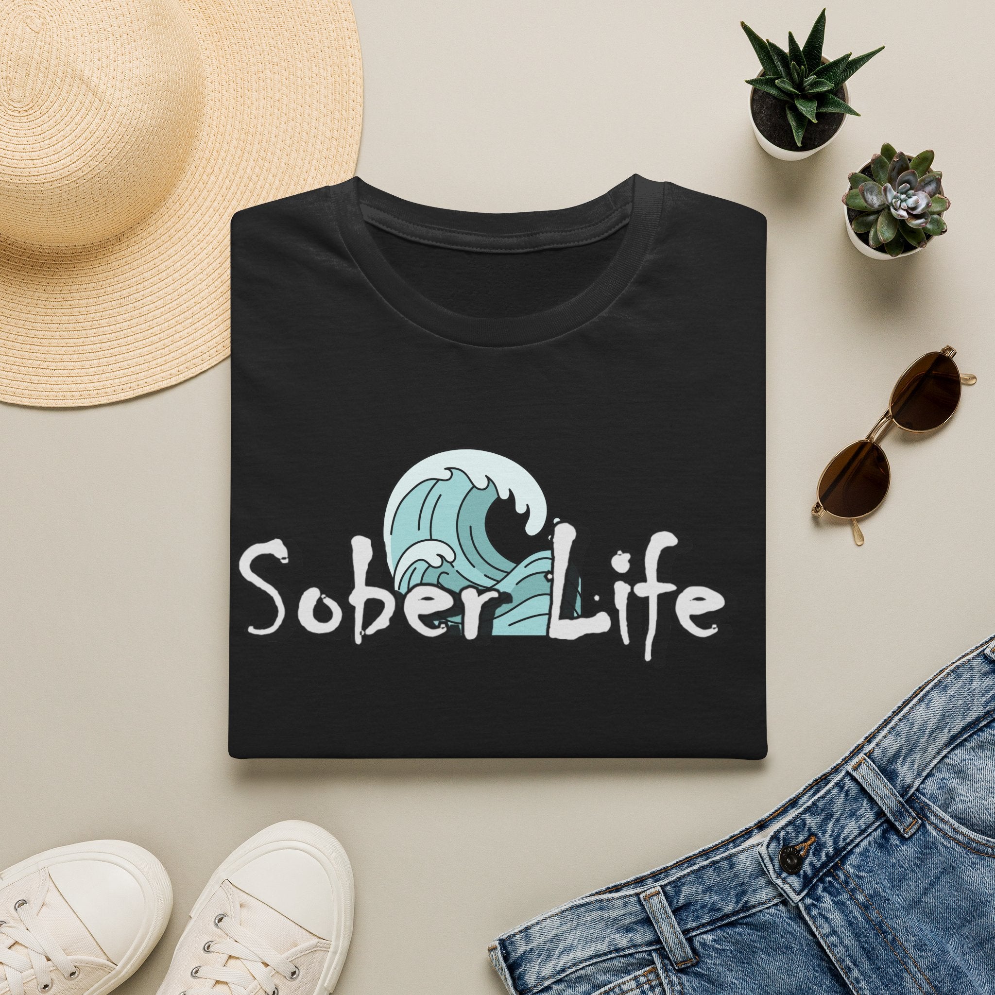 Ride the Sober Wave Tee