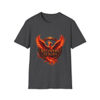 Recovery Reborn Phoenix Tee – design detail | DPR Recovery Tees
