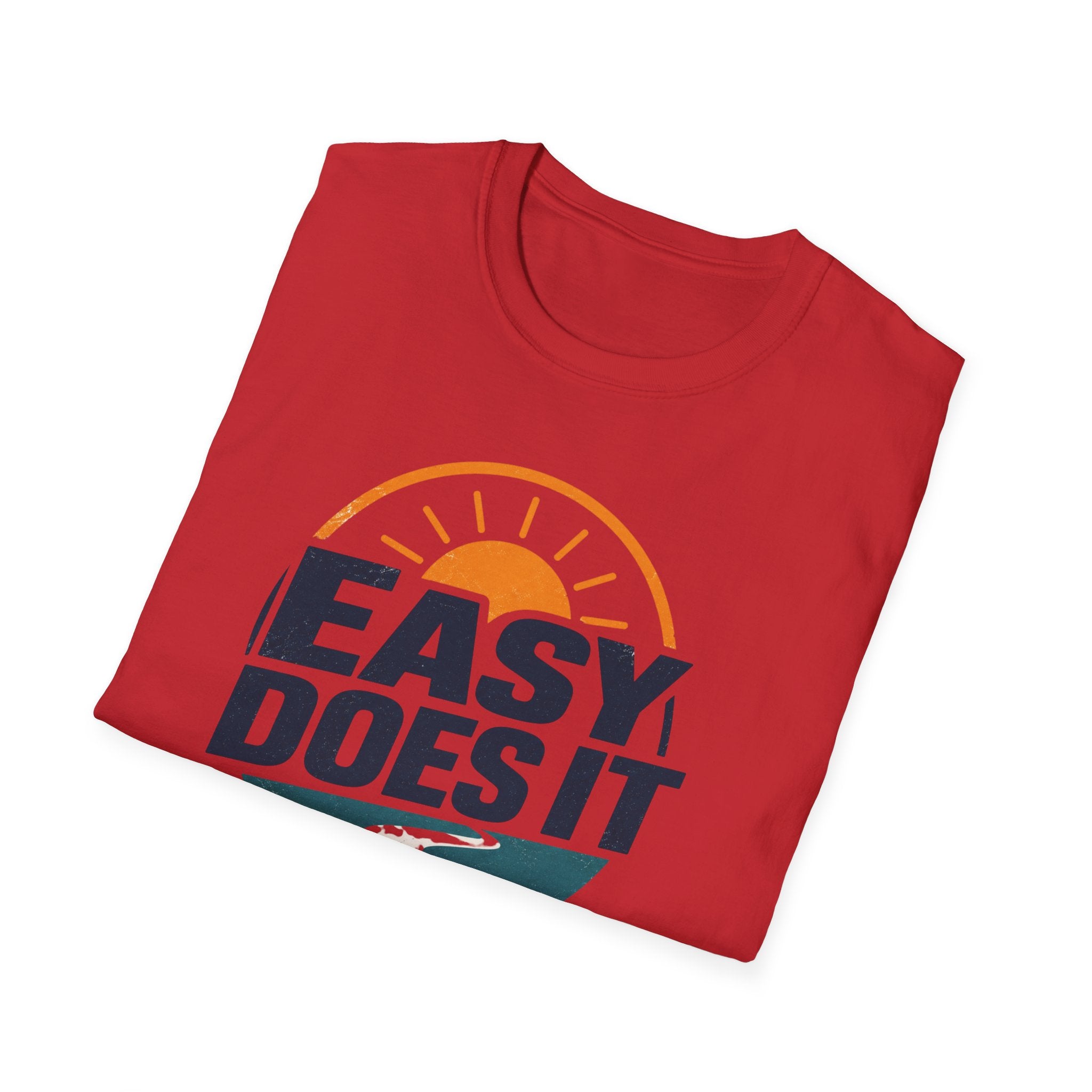 Easy Does It Recovery Tee – Minimalist Sober Lifestyle Shirt