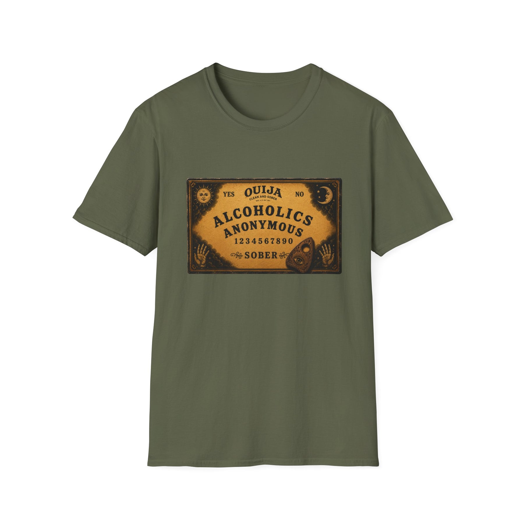 Clean & Sober Spirit Board AA Tee