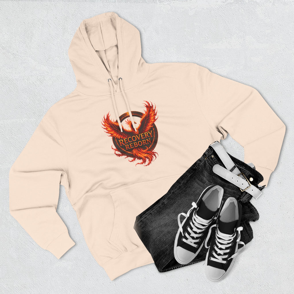Recovery Reborn Phoenix Hoodie | Rise From the Ashes Sobriety Tee