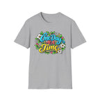 One Day At A Time Sober Floral Tee