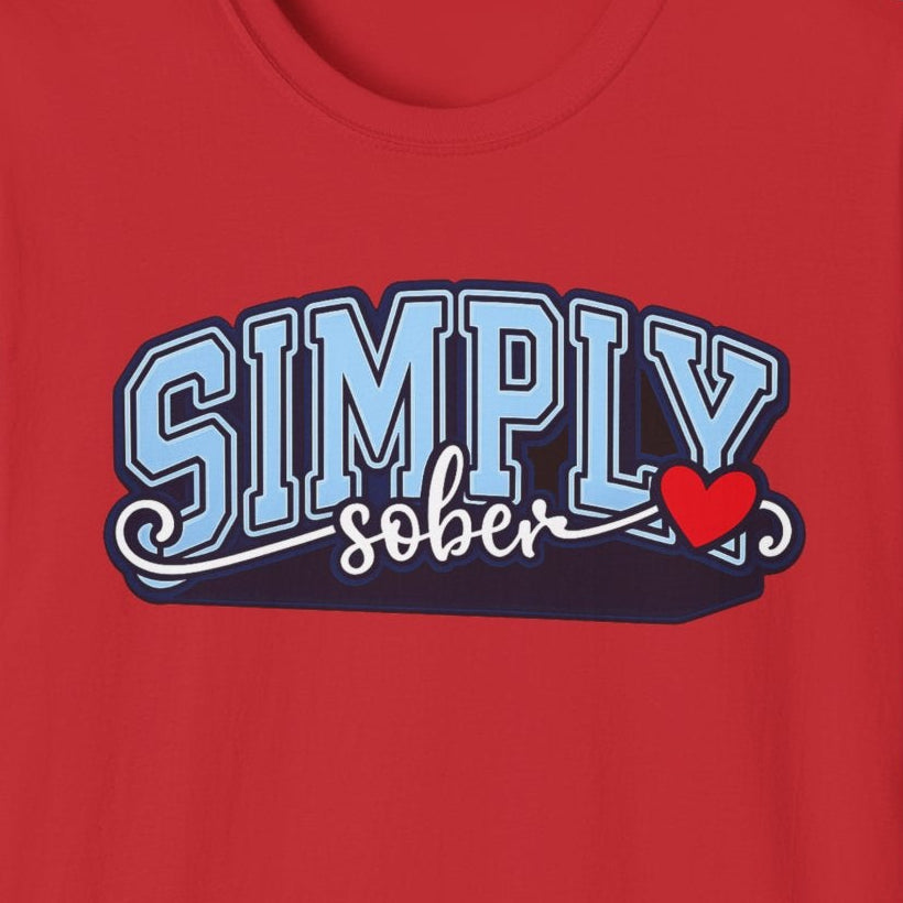 Simply Sober Heart Edition Tee