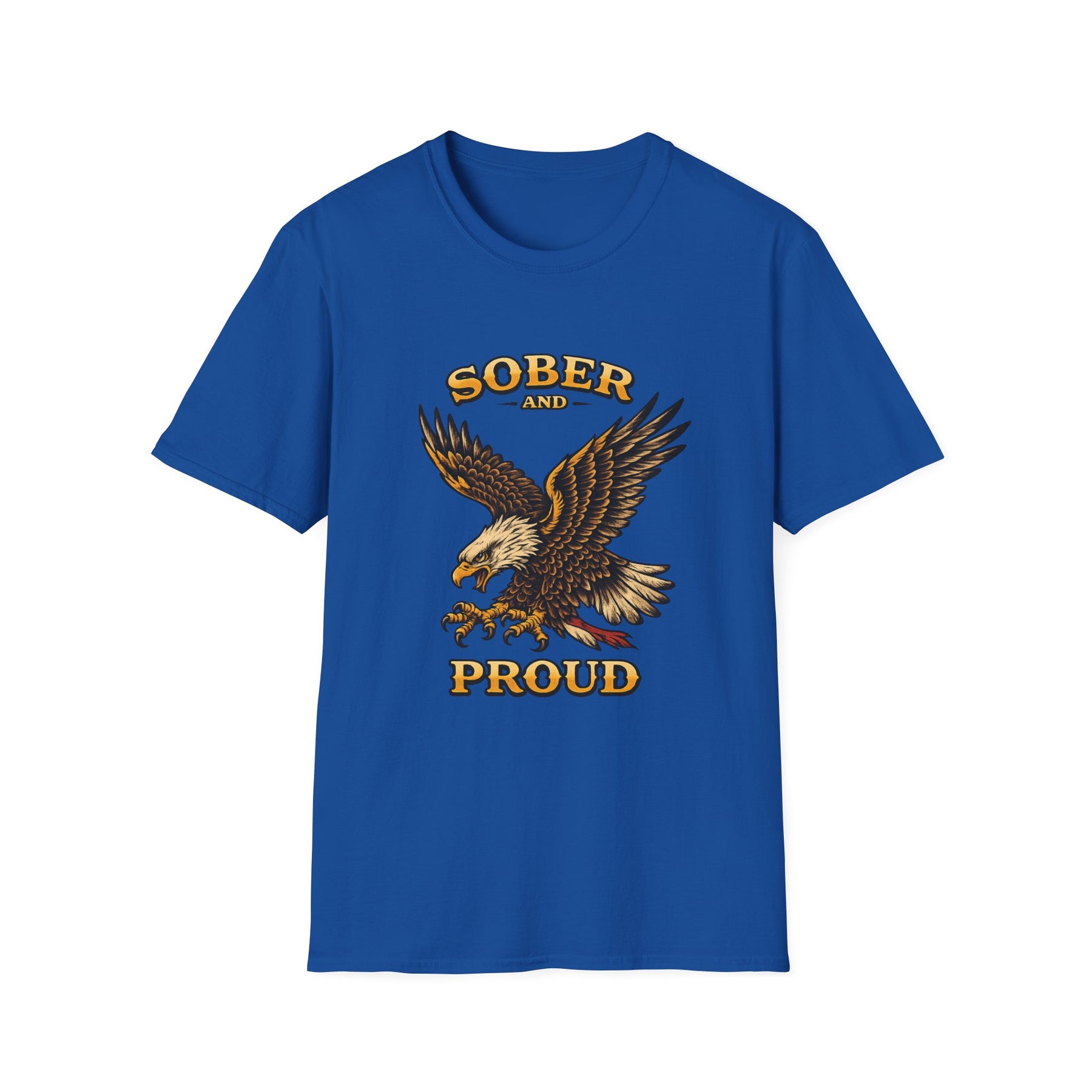 Sober and Proud Eagle Tee