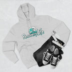Recovery Life Wave Hoodie – Ocean-Inspired Sobriety & Addiction Recovery Sweatshirt