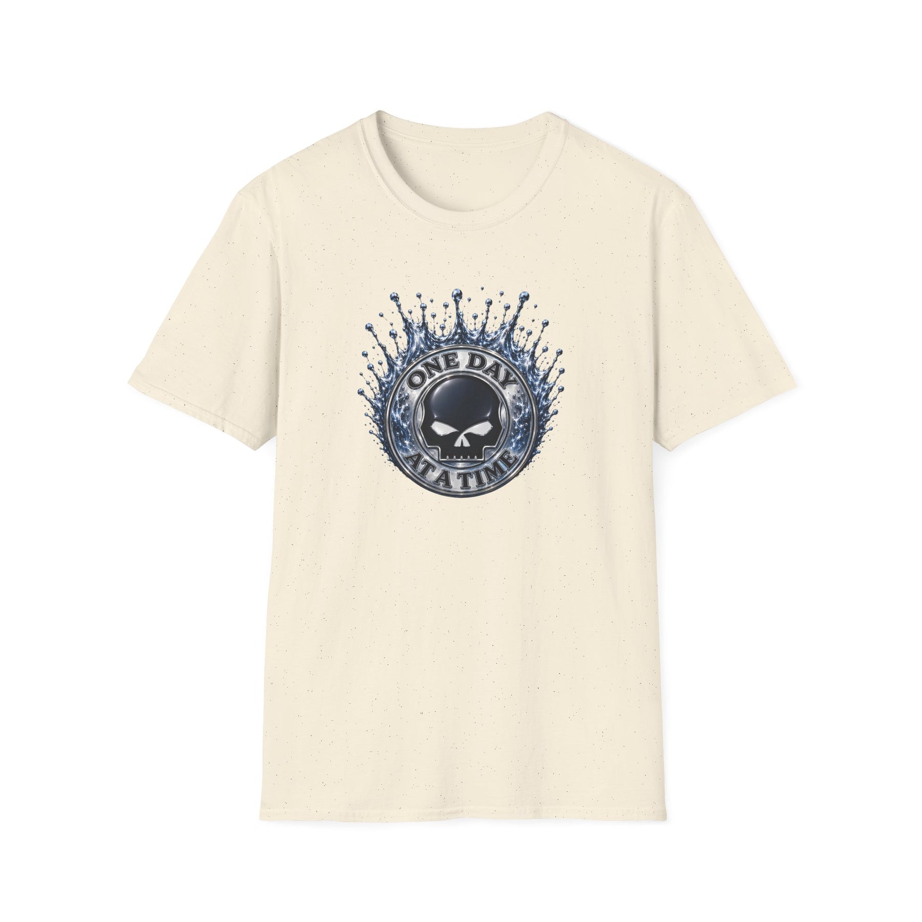 💧 One Day at a Time Liquid Steel Recovery Tee 💧 – DPR Recovery Tee