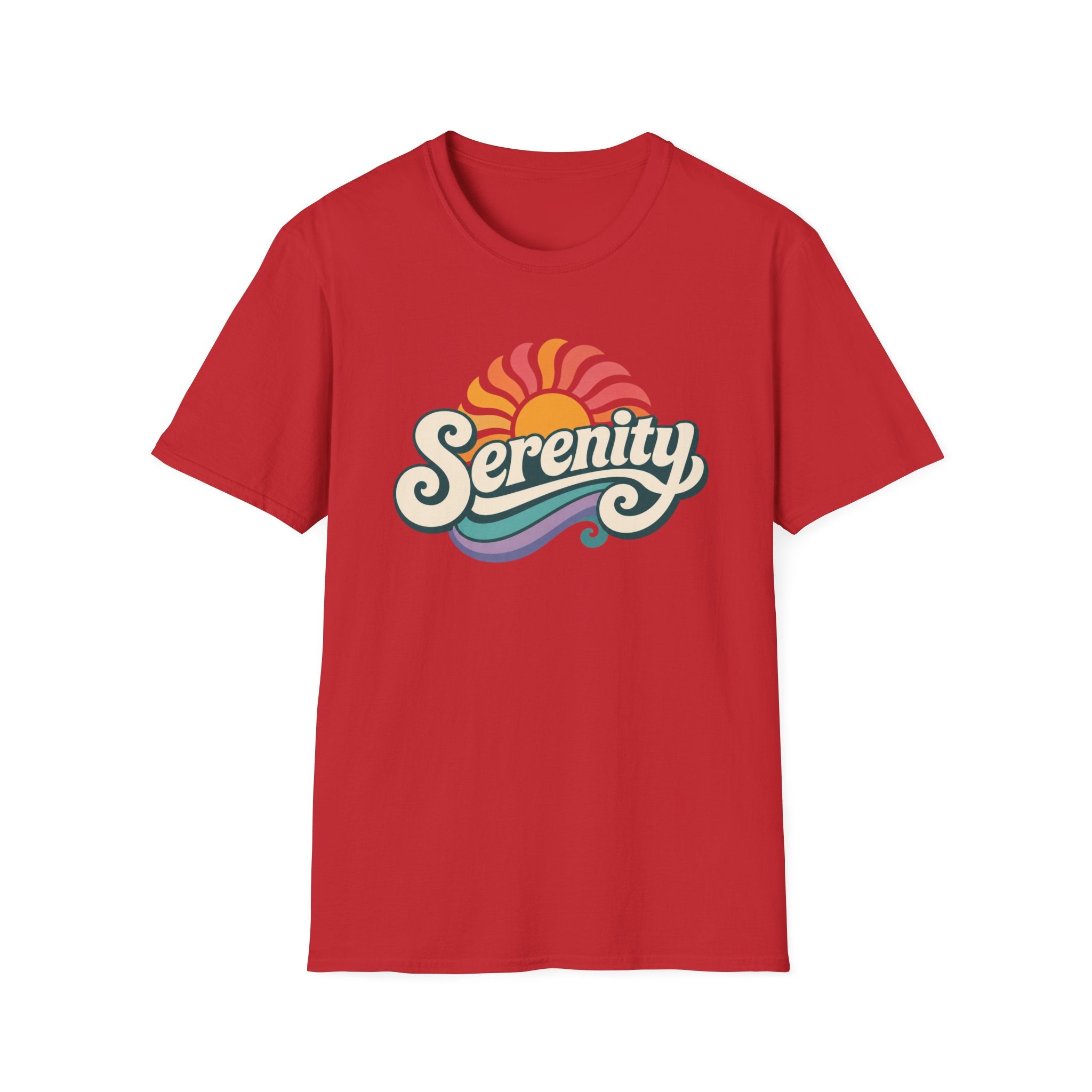 Serenity Retro Recovery Tee – Vintage Sober Lifestyle Shirt