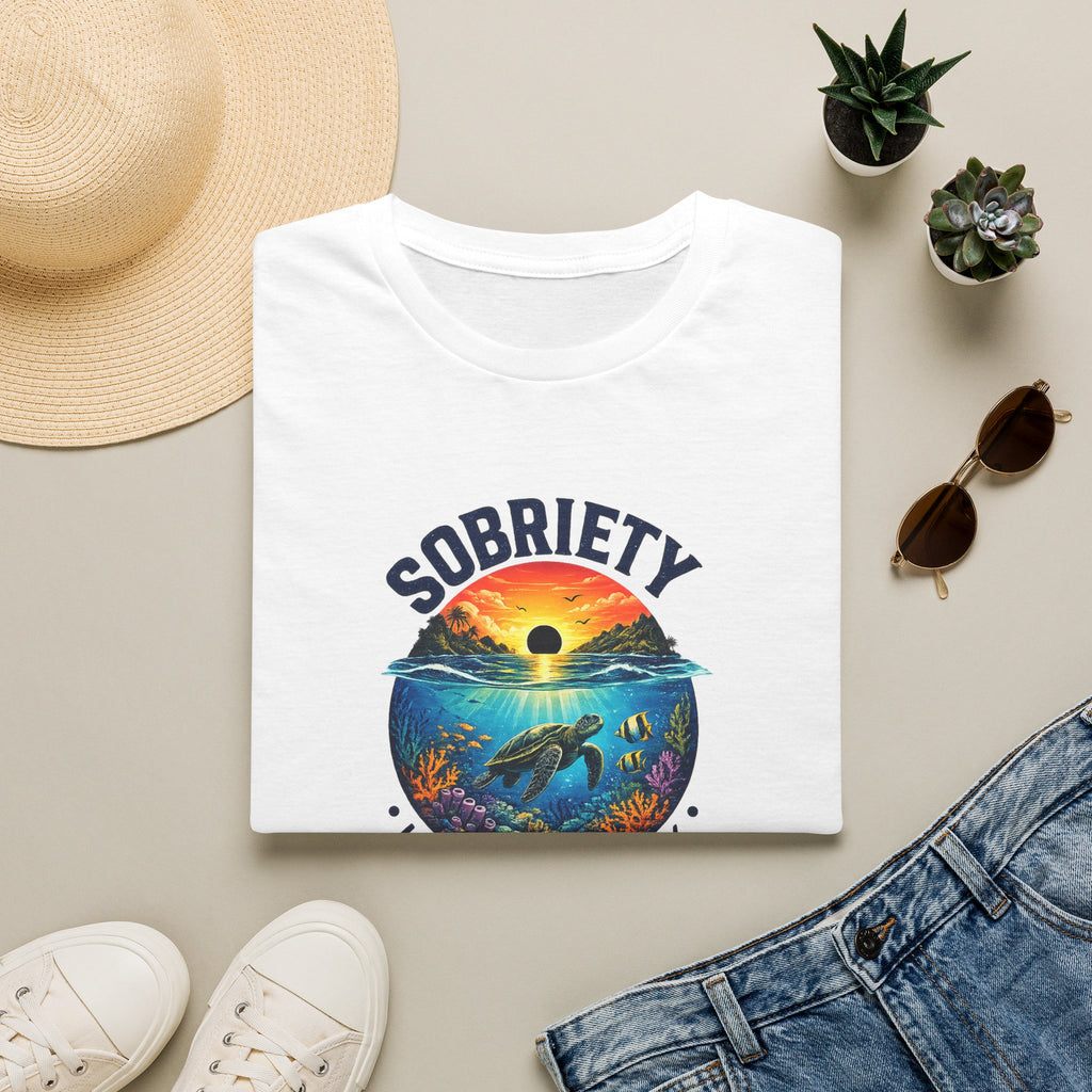 Sobriety Is My Comeback – Sea Turtle Recovery Tee – DPR Recovery Tee
