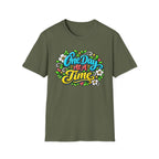 One Day At A Time Sober Floral Tee