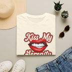 Kiss My Serenity Recovery T-Shirt | Funny Sobriety & Addiction Recovery Graphic Tee – DPR Recovery Tee