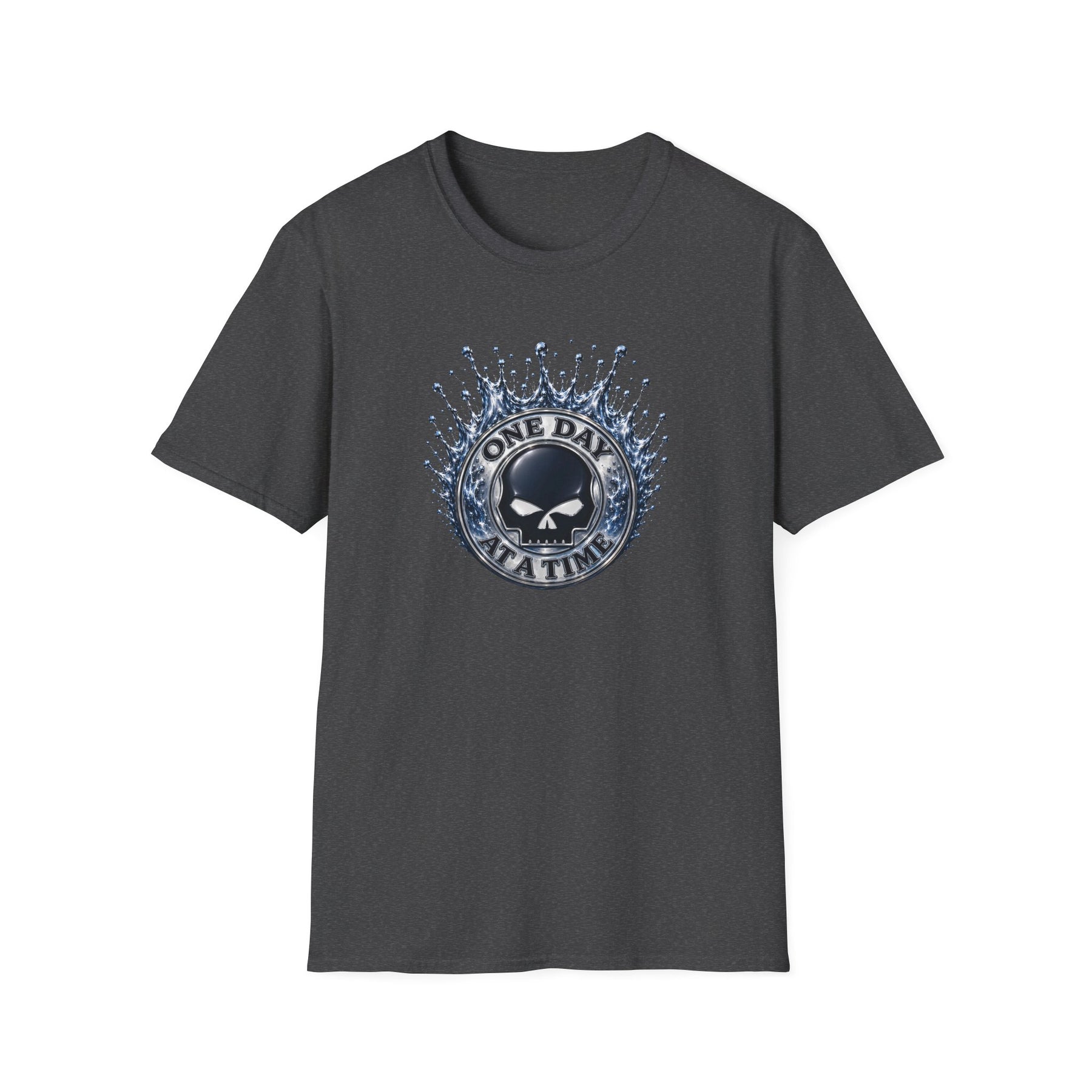 💧 One Day at a Time Liquid Steel Recovery Tee 💧 – DPR Recovery Tee