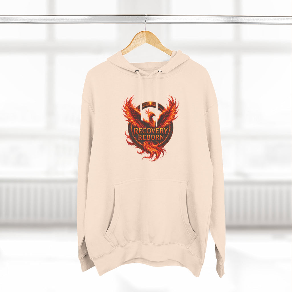 Recovery Reborn Phoenix Hoodie | Rise From the Ashes Sobriety Tee
