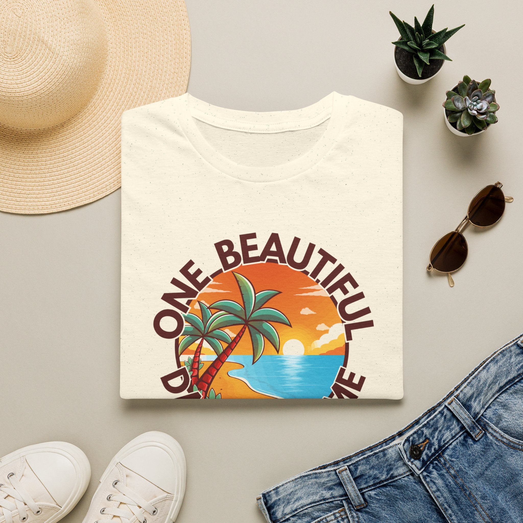 One Beautiful Day at a Time Tee