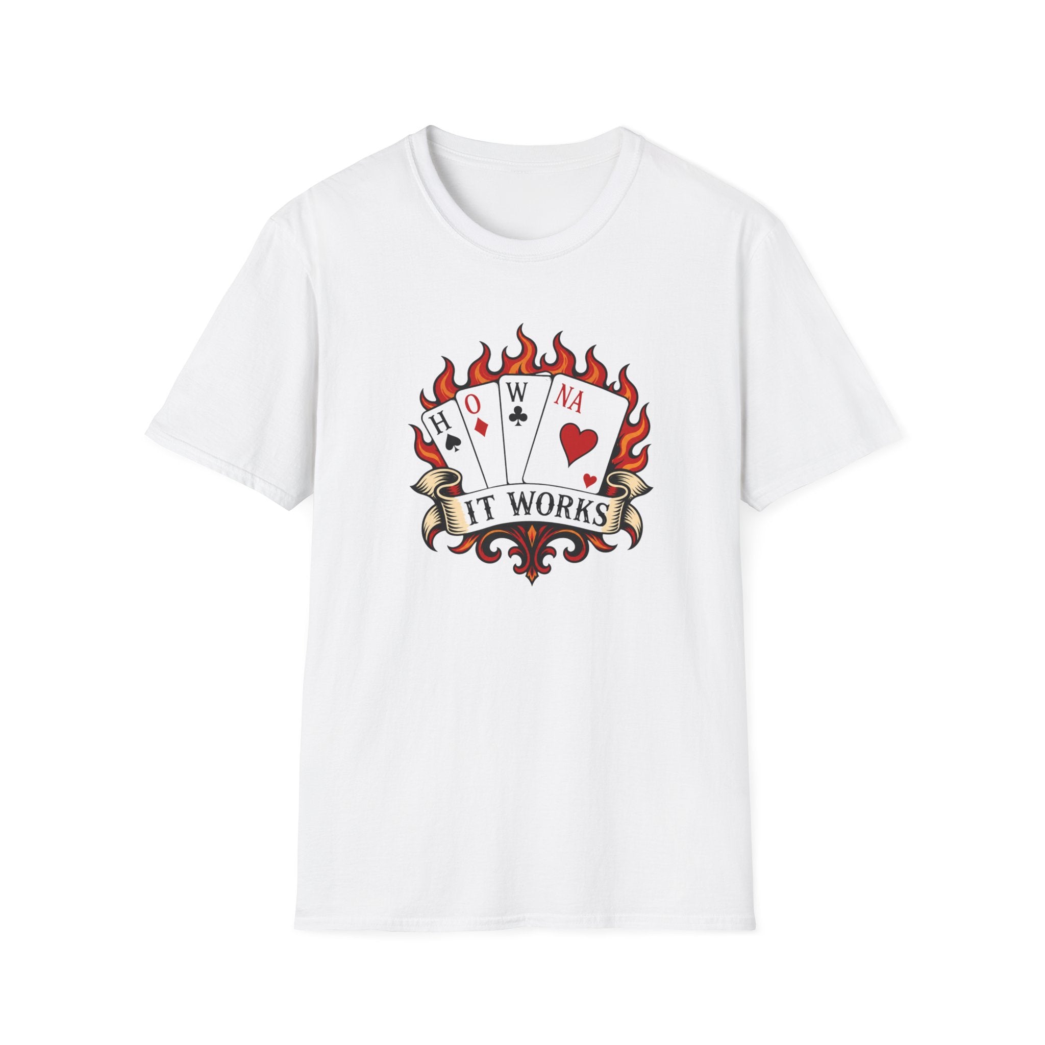 It Works NA Recovery T-Shirt | Sobriety, Recovery & One Day at a Time Graphic Tee