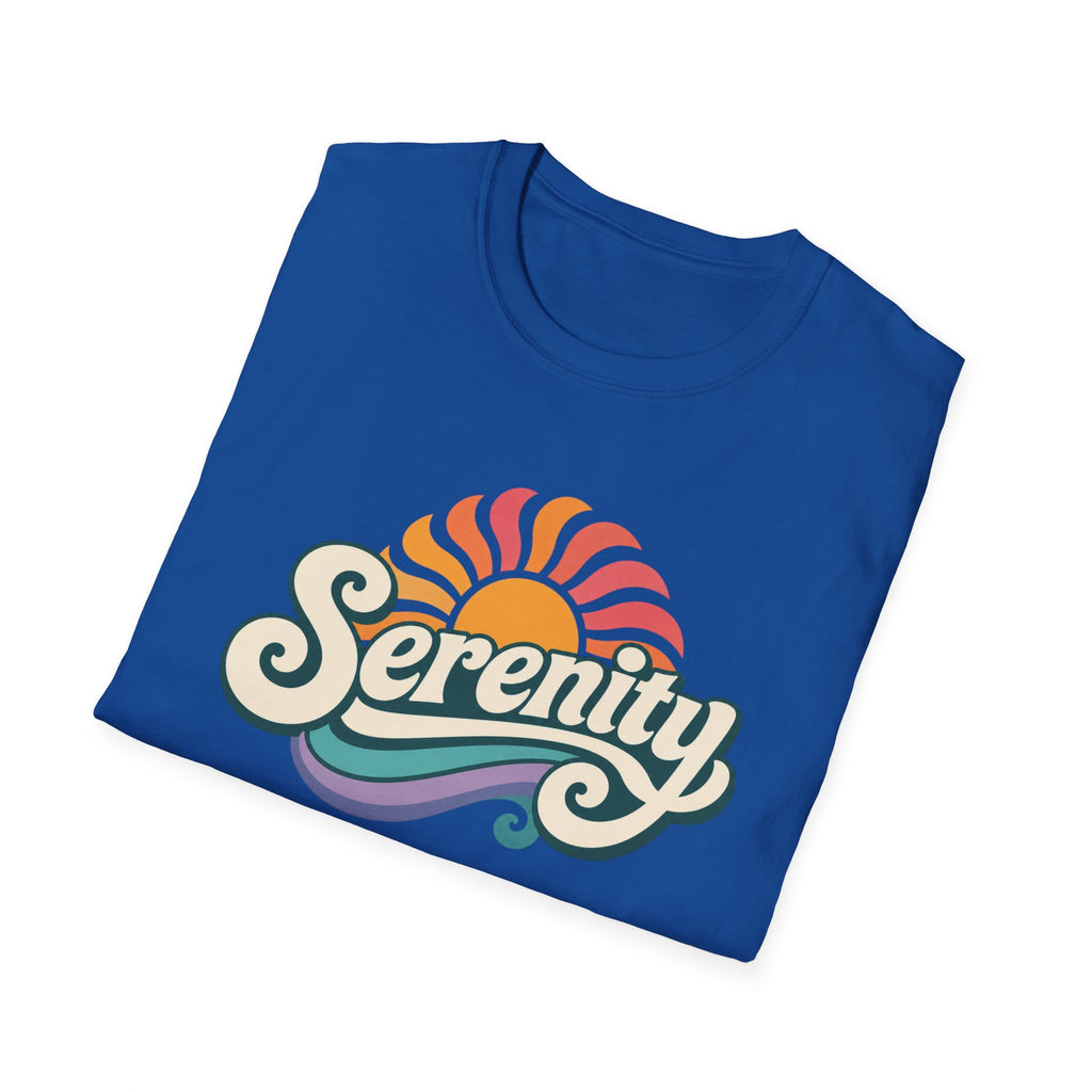 Serenity Retro Recovery Tee – Vintage Sober Lifestyle Shirt