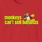 “Monkeys Can’t Sell Bananas – DPR Recovery Tee” – DPR Recovery Tee