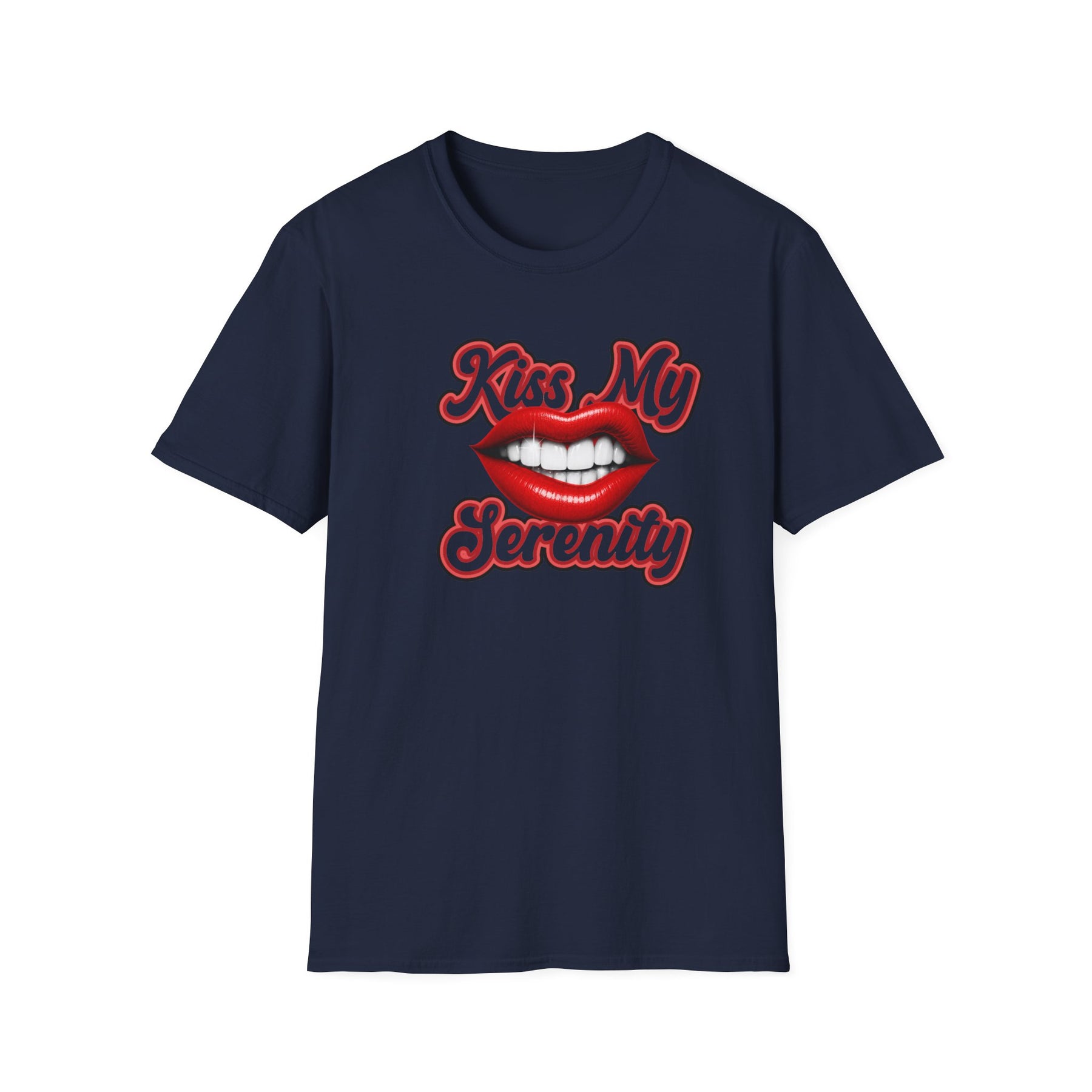 Kiss My Serenity Recovery T-Shirt | Funny Sobriety & Addiction Recovery Graphic Tee – DPR Recovery Tee