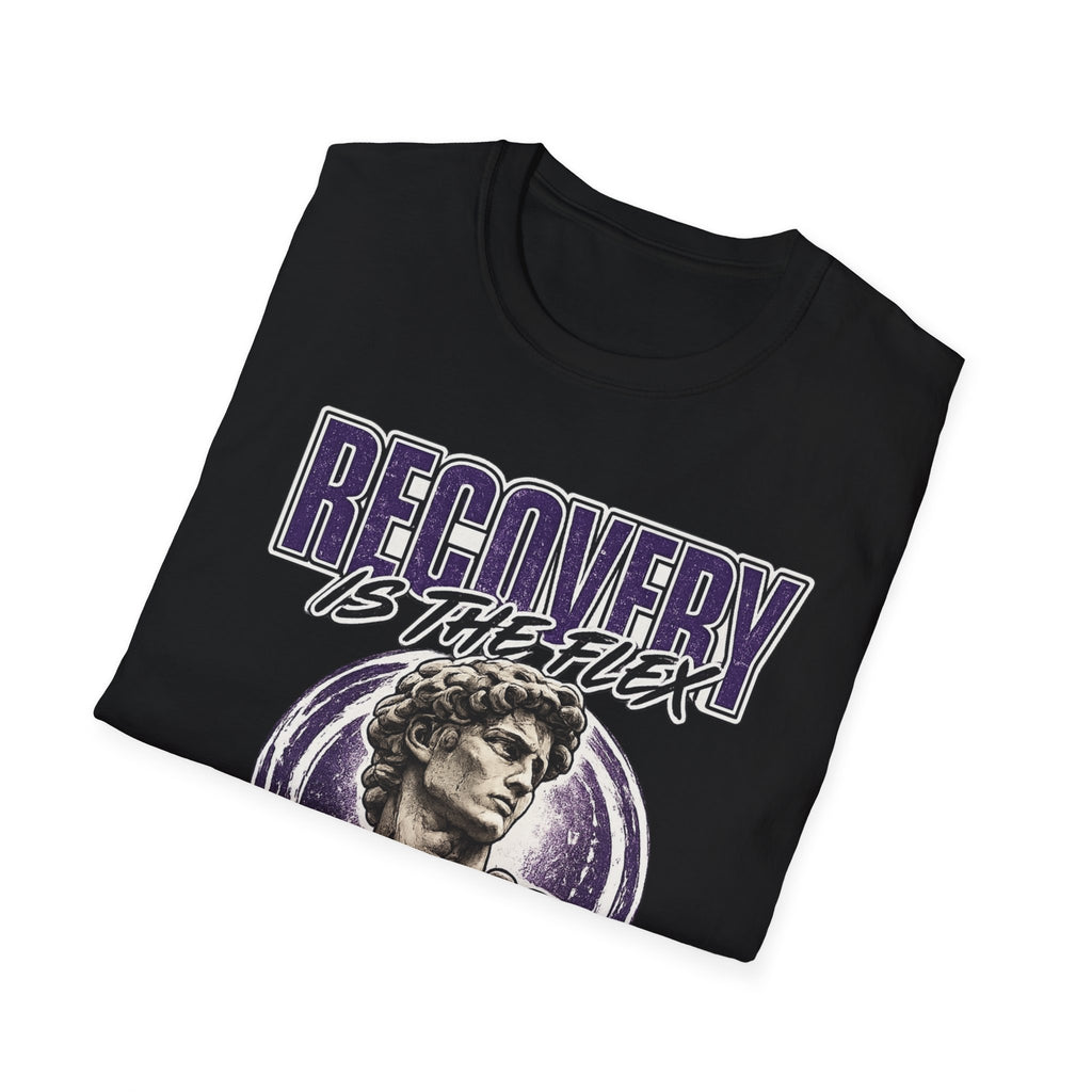 Recovery Is The Flex Chain Breaker Tee – Motivational Recovery Streetwear Shirt
