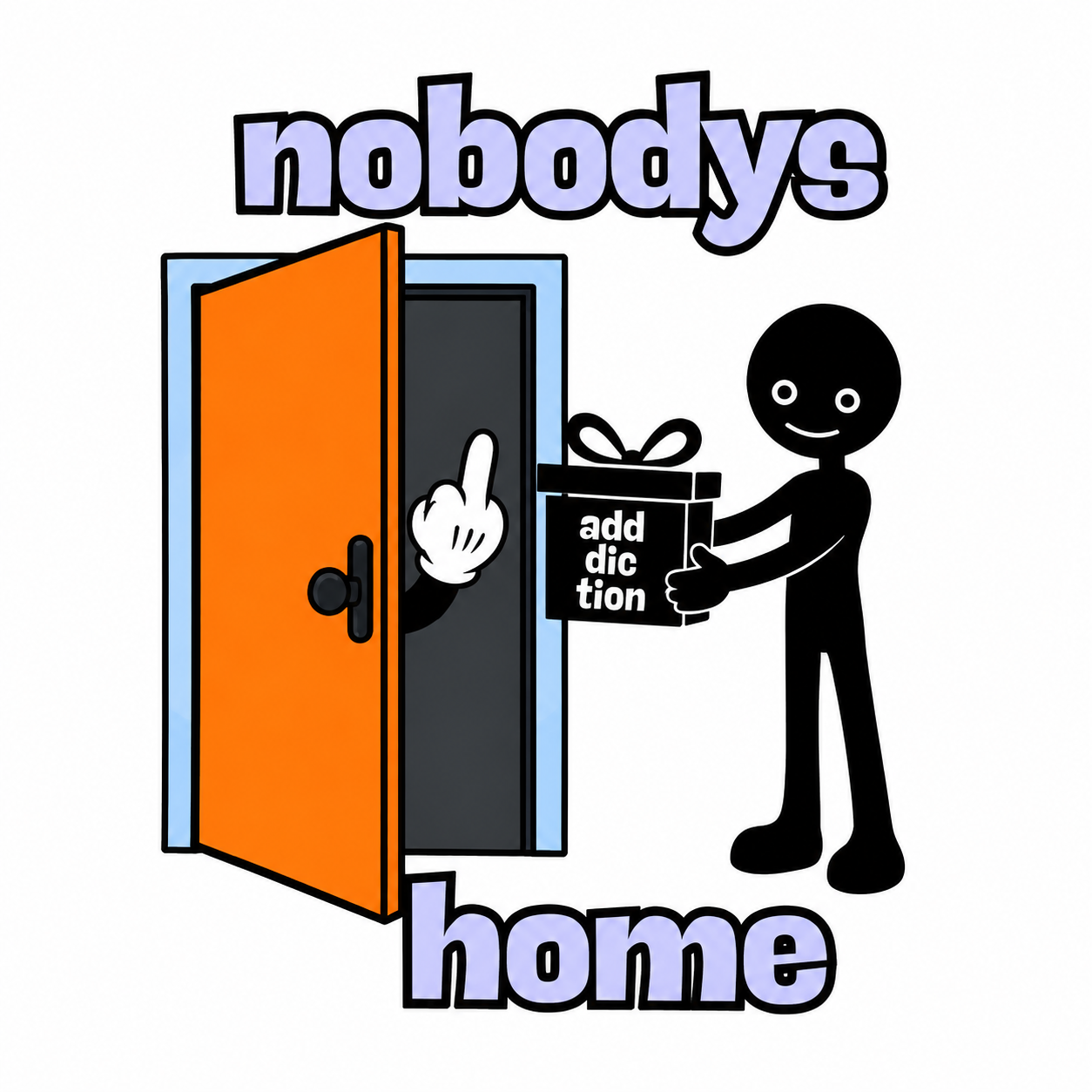 Nobody's Home Recovery Tee