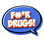 F#K Drugs Recovery Tee – front view | DPR Recovery Tees