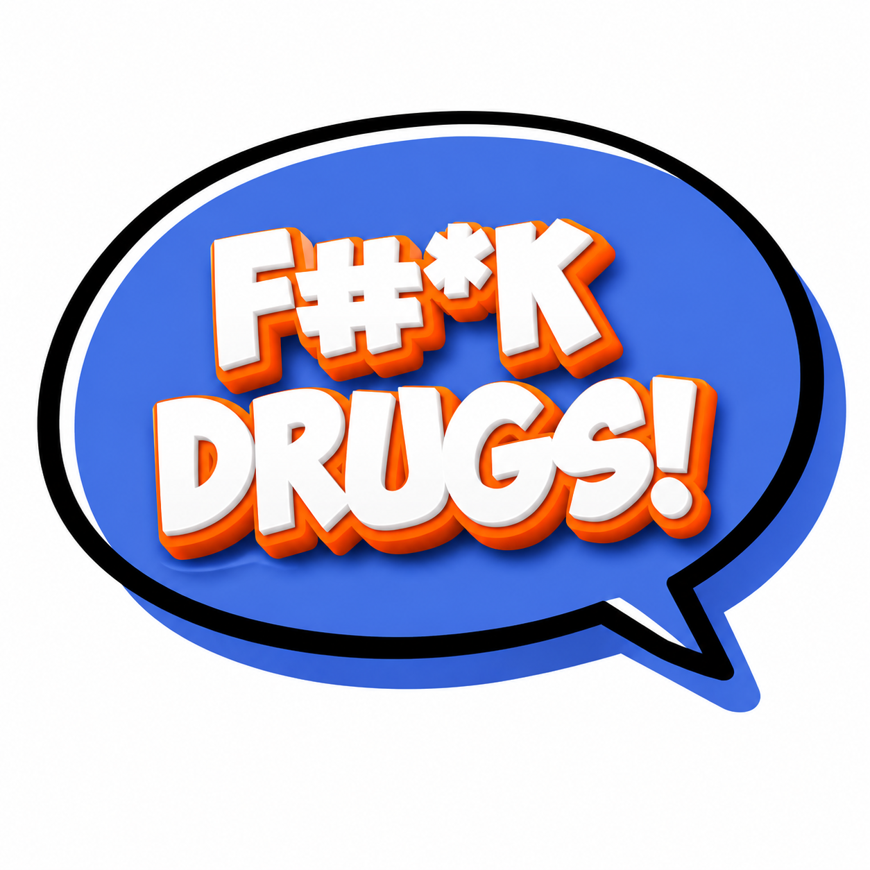 F#K Drugs Recovery Tee