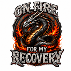Recovery Forged in Fire Dragon T-Shirt