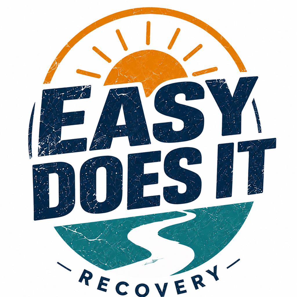 Easy Does It Recovery Tee – front view | DPR Recovery Tees