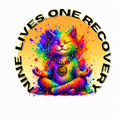 Nine Lives, One Recovery Tee – front view | DPR Recovery Tees
